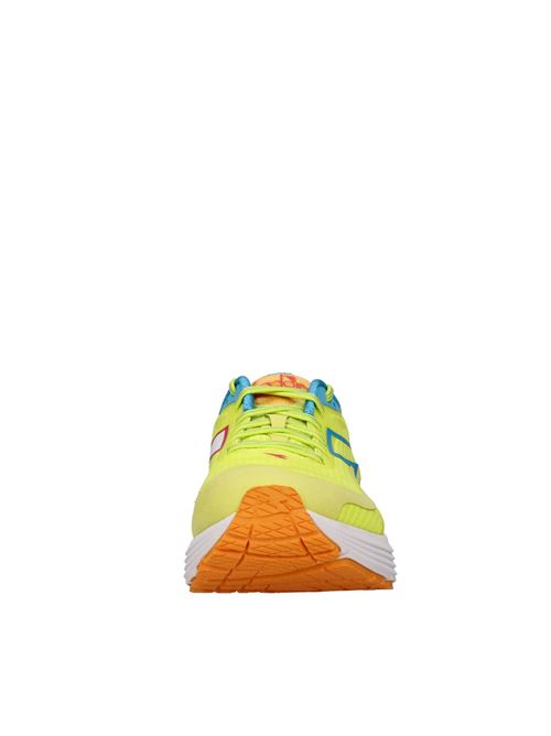 Sneakers in fluorescent fabric DIADORA | MYTHOS BLUSHIED 9 VORTICEGIALLO-ARANCIO-CELESTE